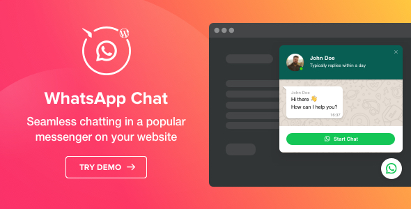 WhatsApp Chat WordPress